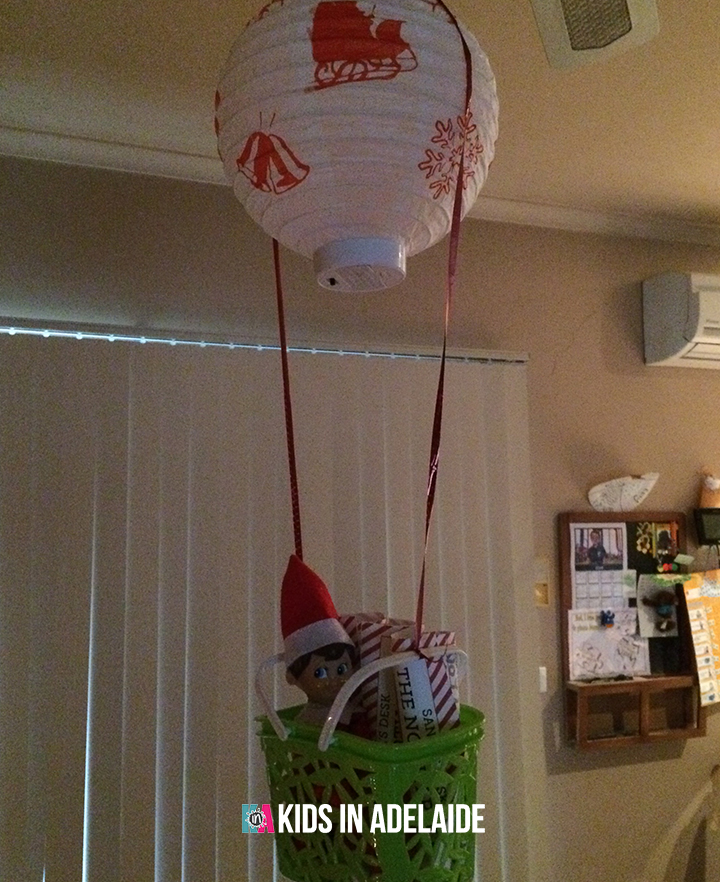 Kids in Adelaide Elf on the Shelf Hangin Around