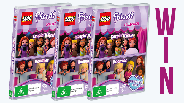 Win One Of 5 X Lego Friends Dvd Prize Packs Finished Kids In