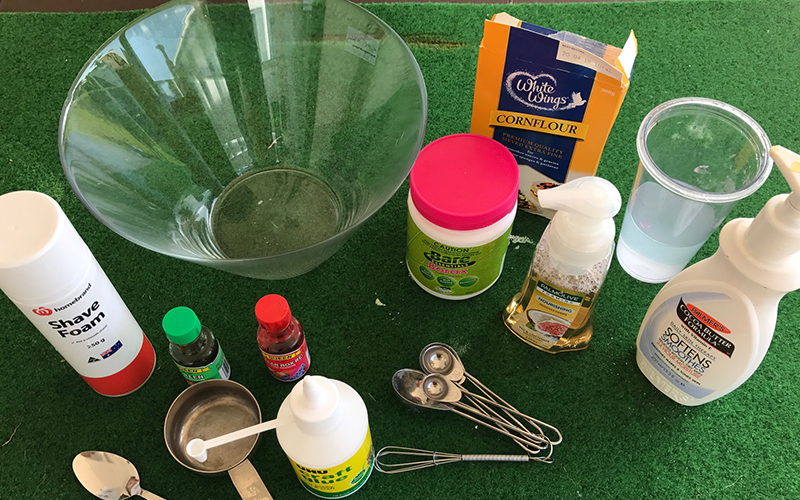 fluffy slime ingredients