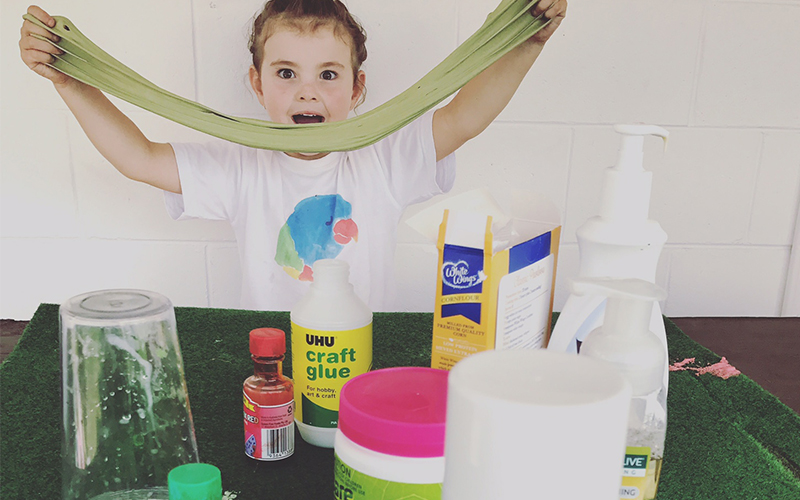 how to make fluffy slime