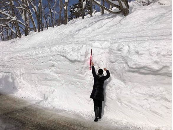 Madarao has HUGE snow falls of over 10M every season!