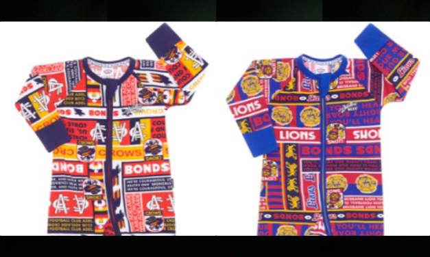 bonds afl onesies